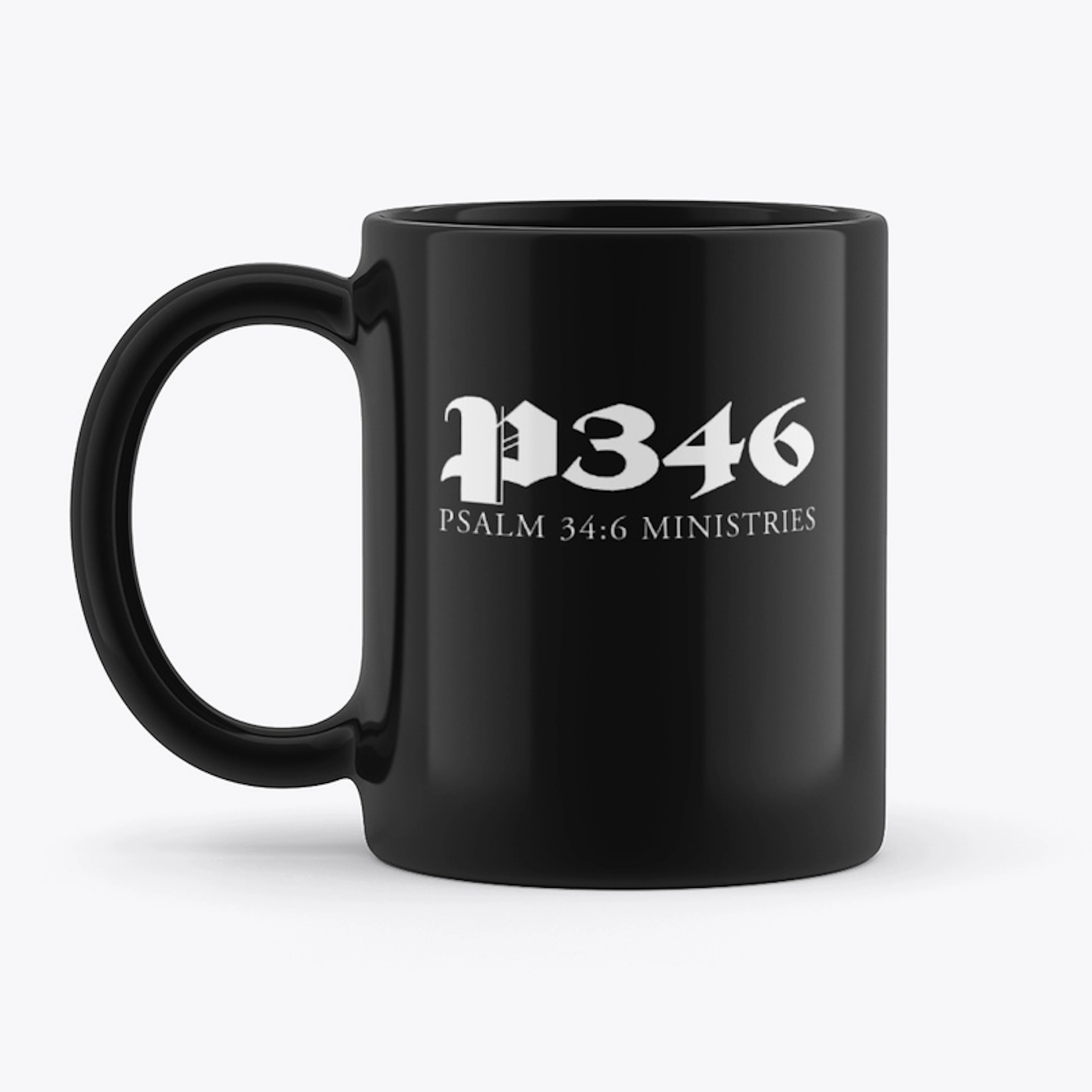 P346 Black Mug